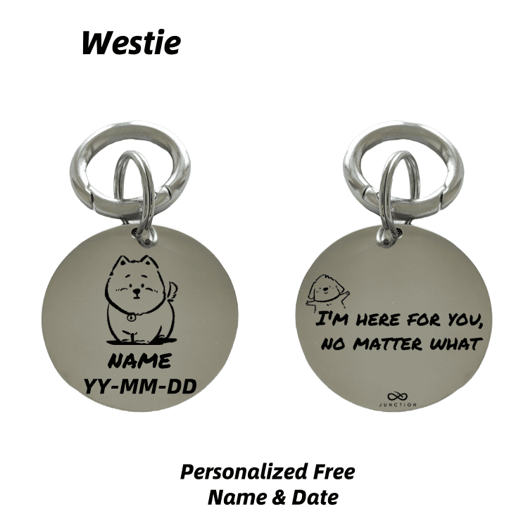 Forever Pet Keychain-Deep Engraved Pattern