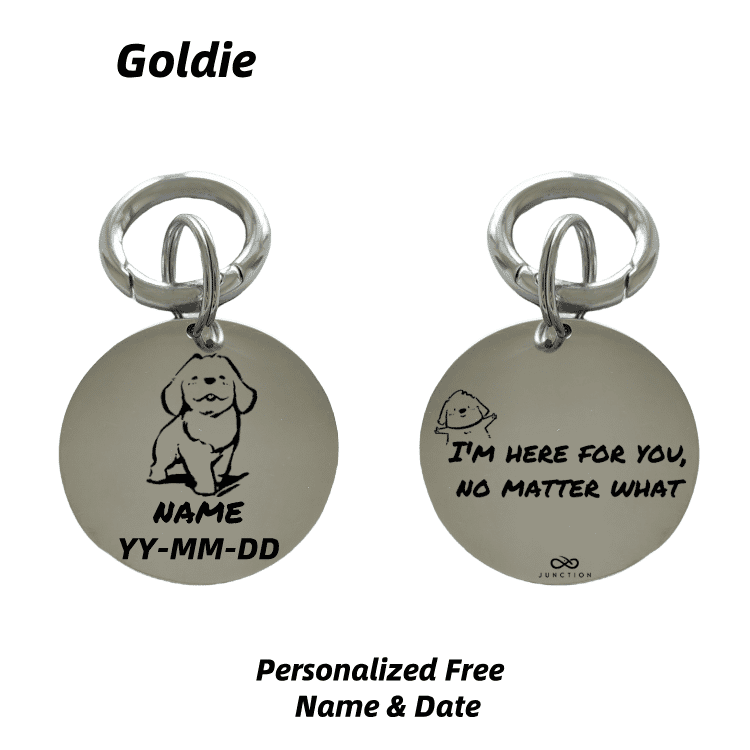 Forever Pet Keychain-Deep Engraved Pattern