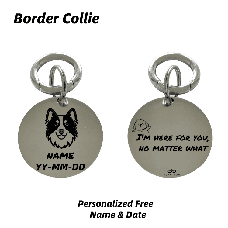 Forever Pet Keychain-Deep Engraved Pattern