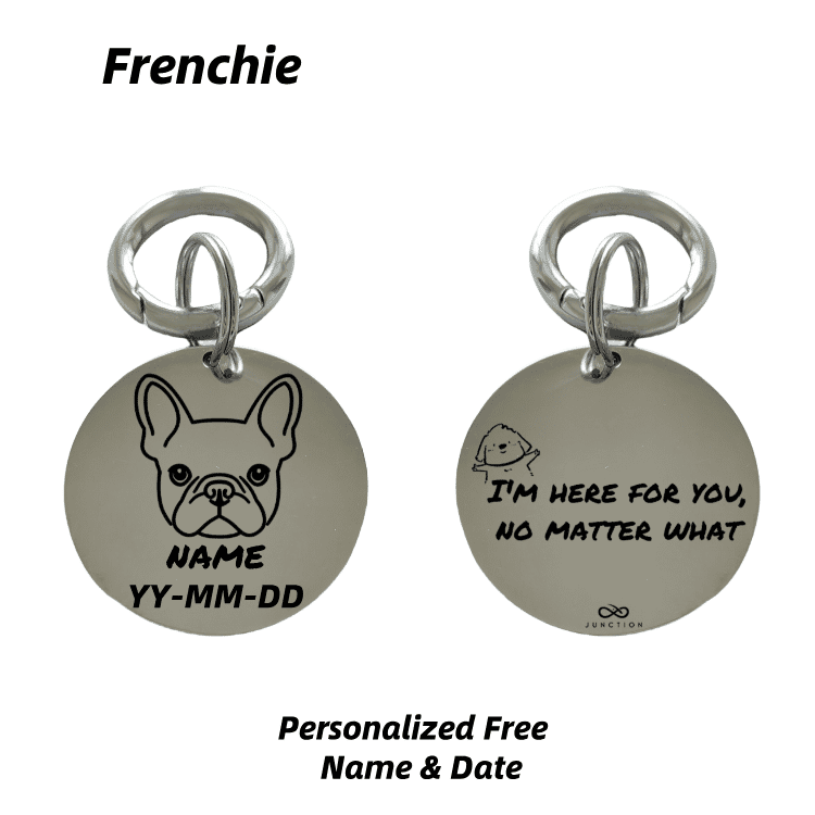Forever Pet Keychain-Deep Engraved Pattern