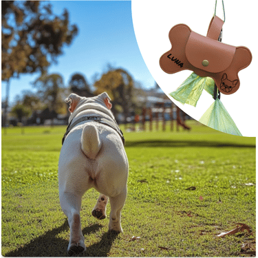 Dog Poop Bag Holder——Personalised Dog Name