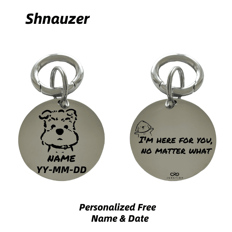 Forever Pet Keychain-Deep Engraved Pattern