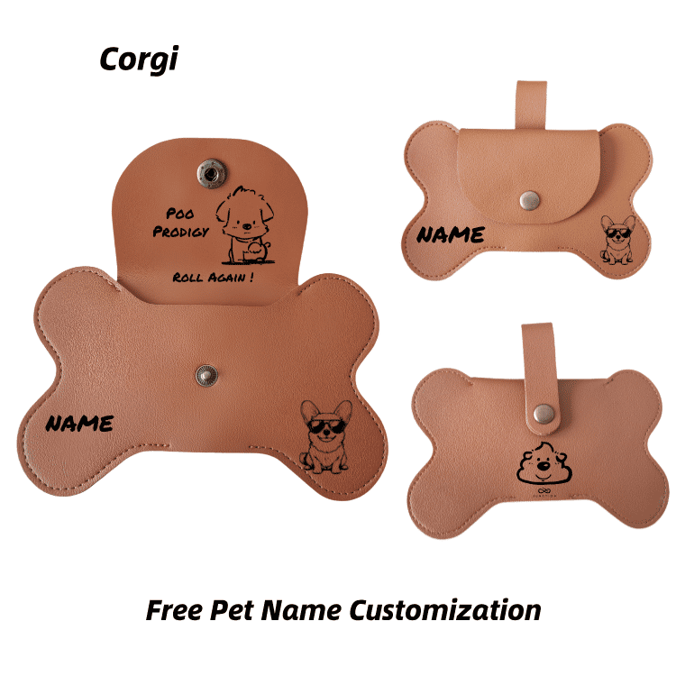 Dog Poop Bag Holder——Personalised Dog Name