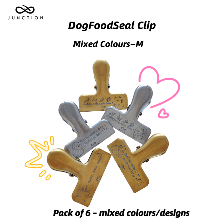 DogFood Seal Clip-M-pack of 6