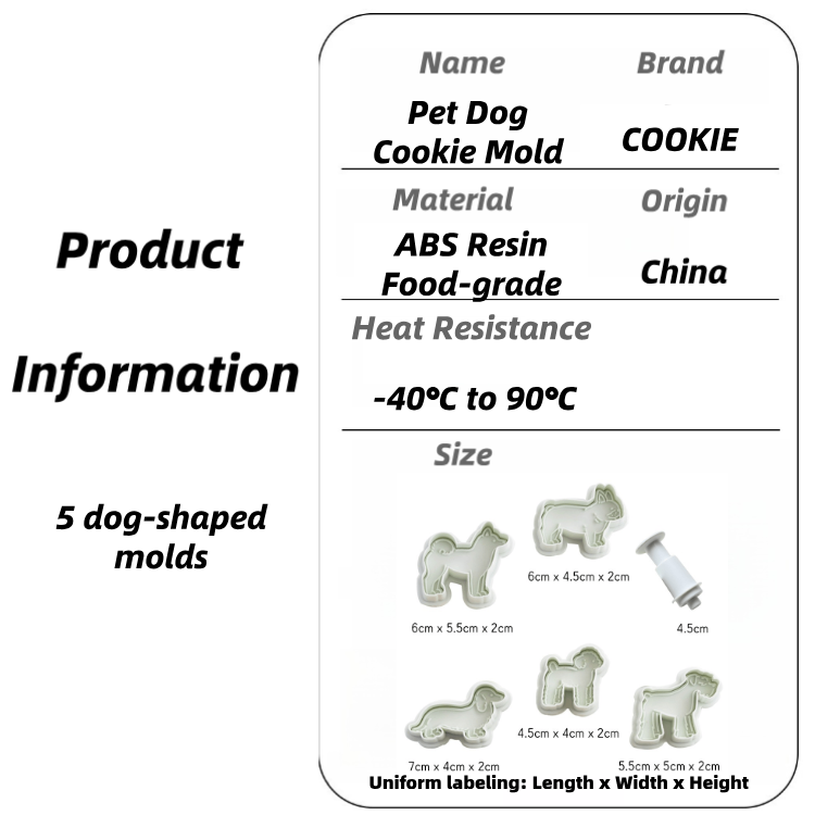 Dog Lover’s Baking Set