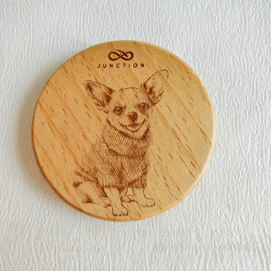 Cozy Sweater Chihuahua Fridge Magnet