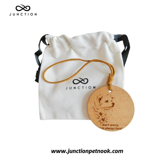 Gift for Bichon Frise Owners –  Companion Energy Wooden Token | Home Decoration, Car Hang, Bag Charm