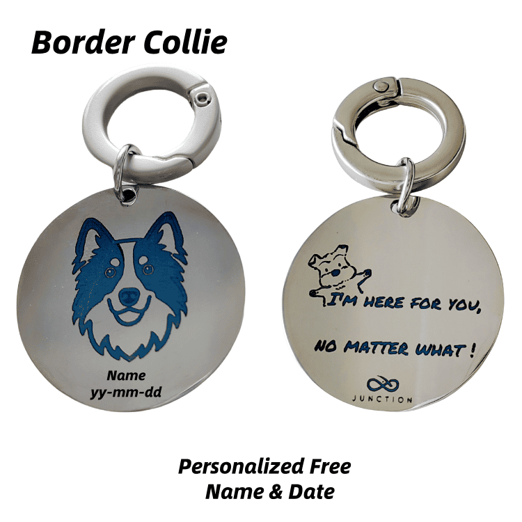 Forever Pet Keychain-Holographic Laser Etching