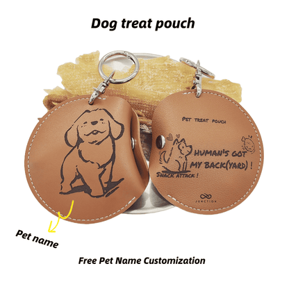 Dog poop bag holder/Treat Pouch&nbsp/Dog Tag-Golden Retriever's gifts - Walking Kit (3 Items)