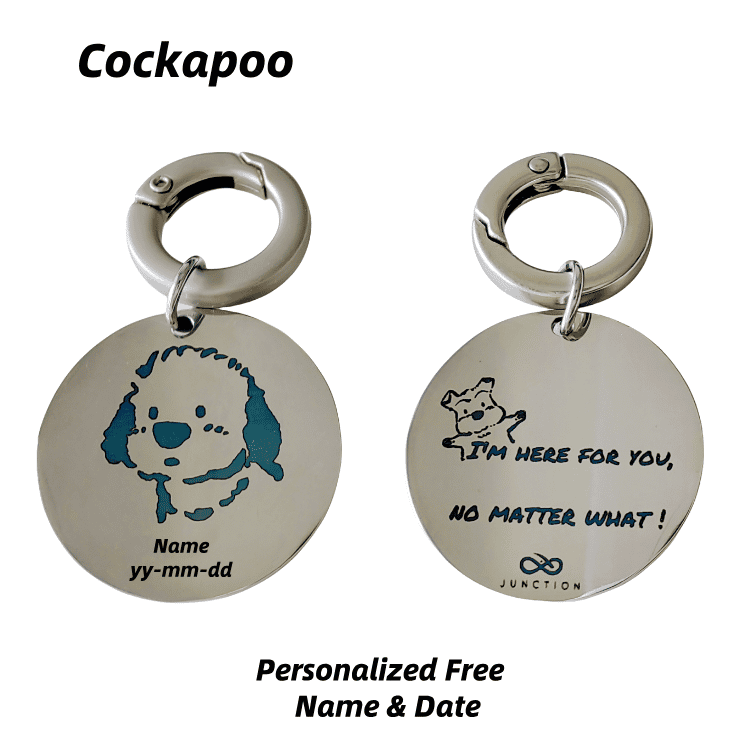 Forever Pet Keychain-Holographic Laser Etching