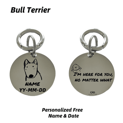 Forever Pet Keychain-Deep Engraved Pattern