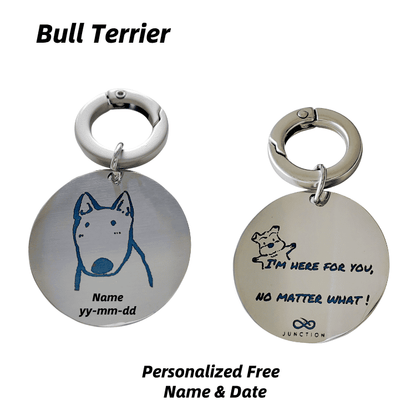 Forever Pet Keychain-Holographic Laser Etching