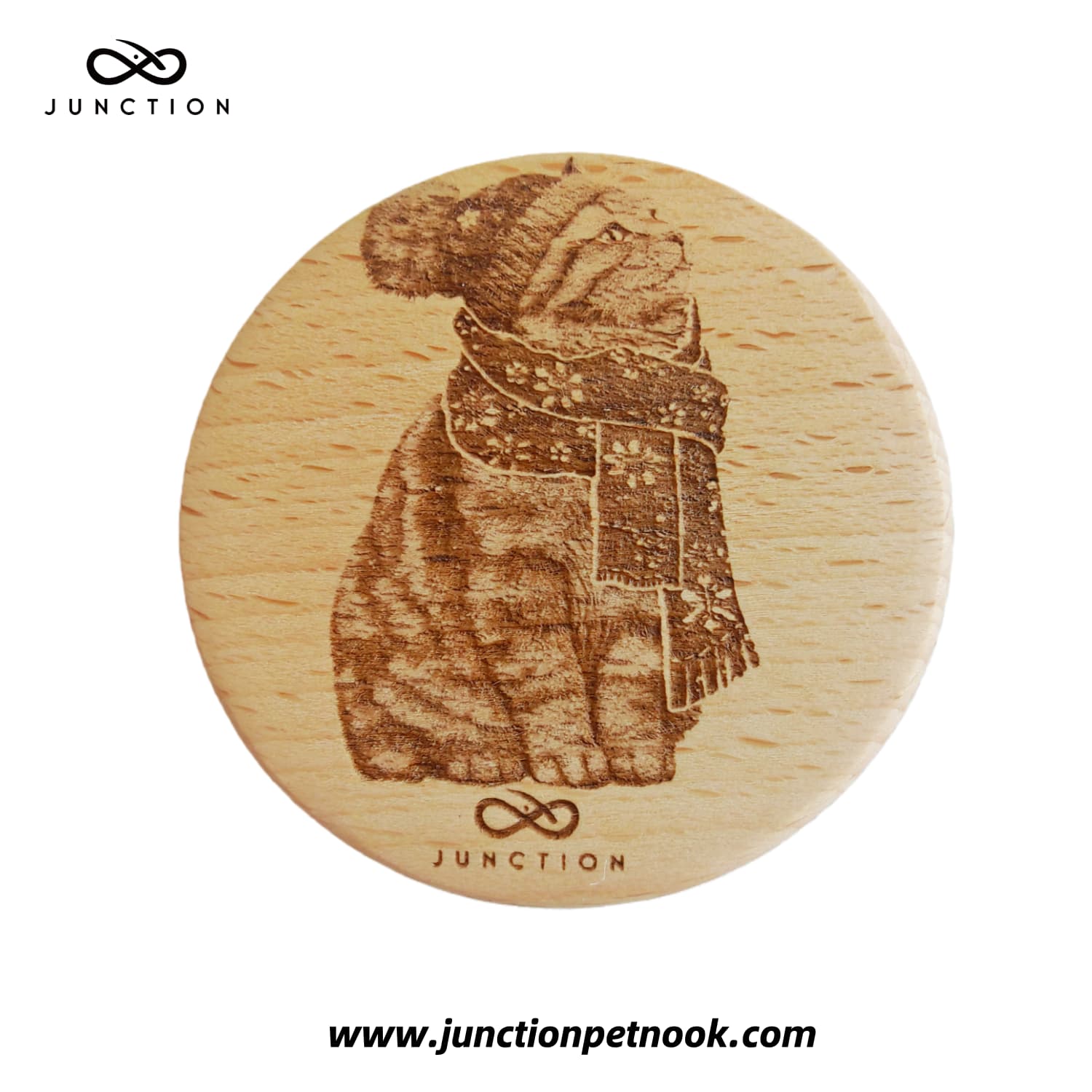 Cozy Cat Refrigerator Magnet