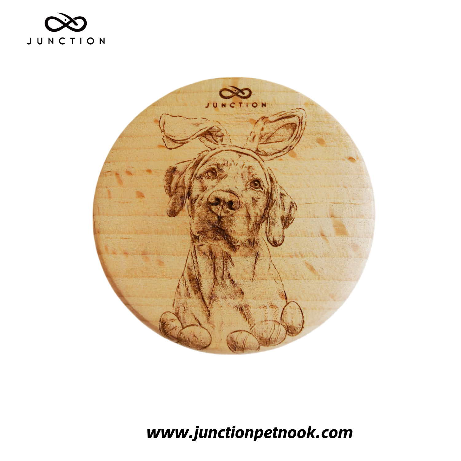 Puzzled Easter Labrador Fridge Magnet