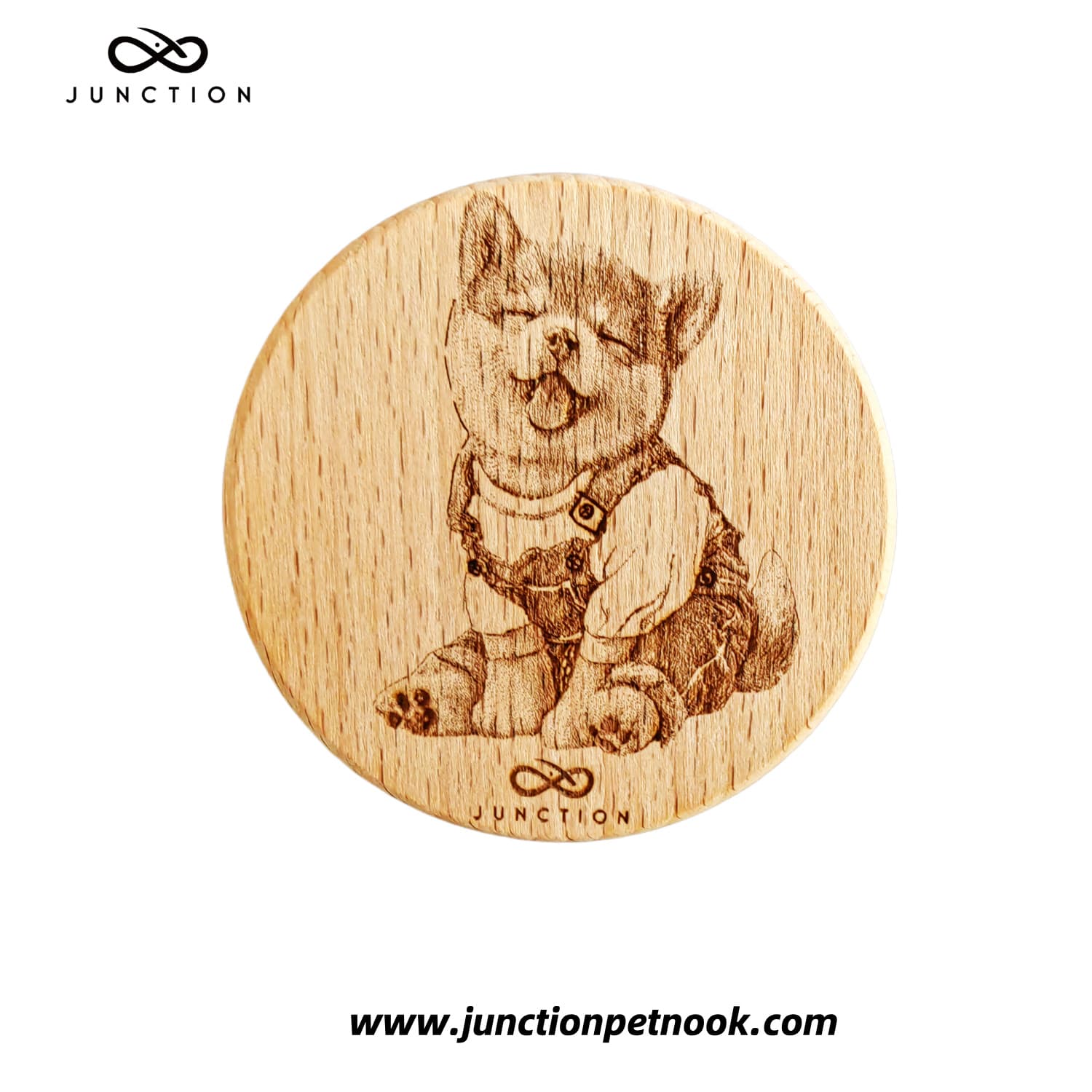 Shiba Inu Puppy Refrigerator Magnet