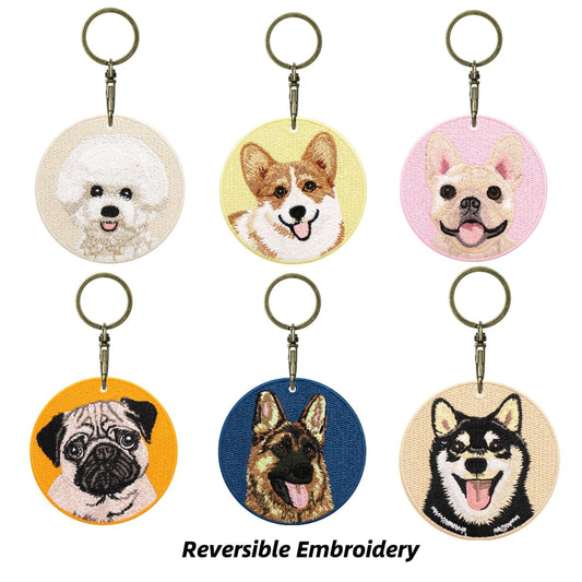 A gift for dog owners-Backpack Keychain
