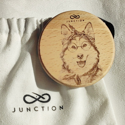 sustainable-pet-accessories-handcrafted- "The Sunny Smile" Alaskan