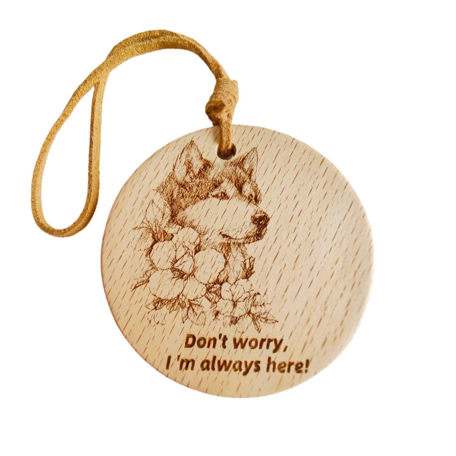 Alaskan-Malamute-love-wooden-pendant-hanging-uk