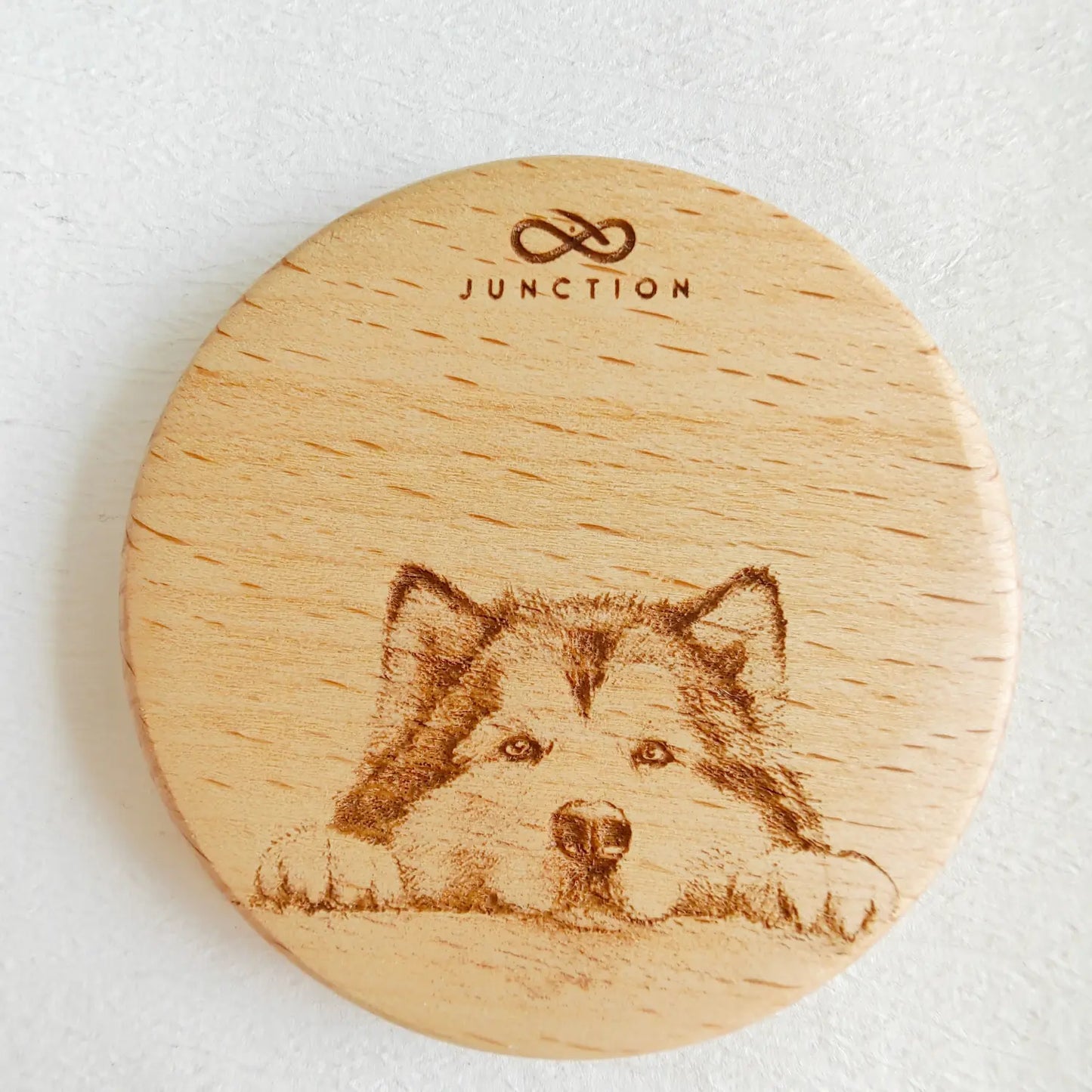 Alaskan-Malamute-wooden-fridge-magnet-uk