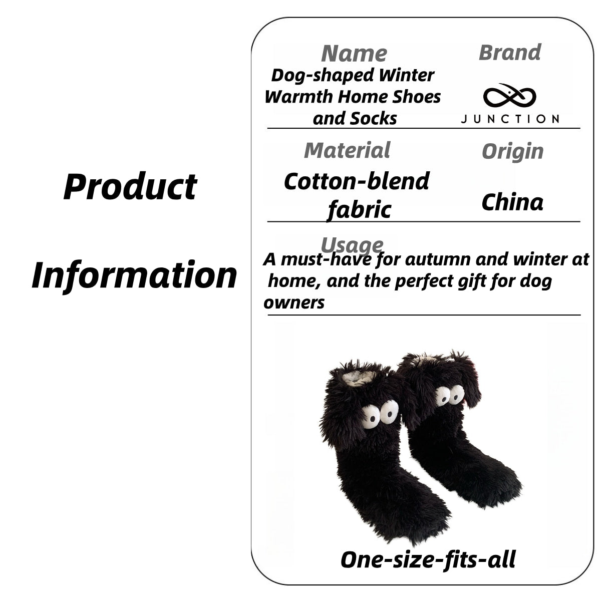 Anti-Skid Home Footwear Fun Housewarming Present