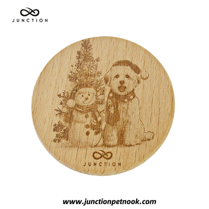 Bichon Frise Christmas Gift-Fridge Magnet