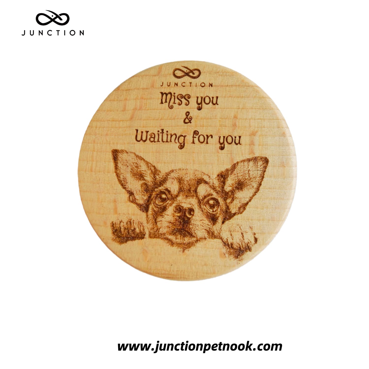 Chihuahua miss you-handmade-beechwood-pet-refrigerator-magnet-eco-friendly-note-holder-gift-for-pet-lovers