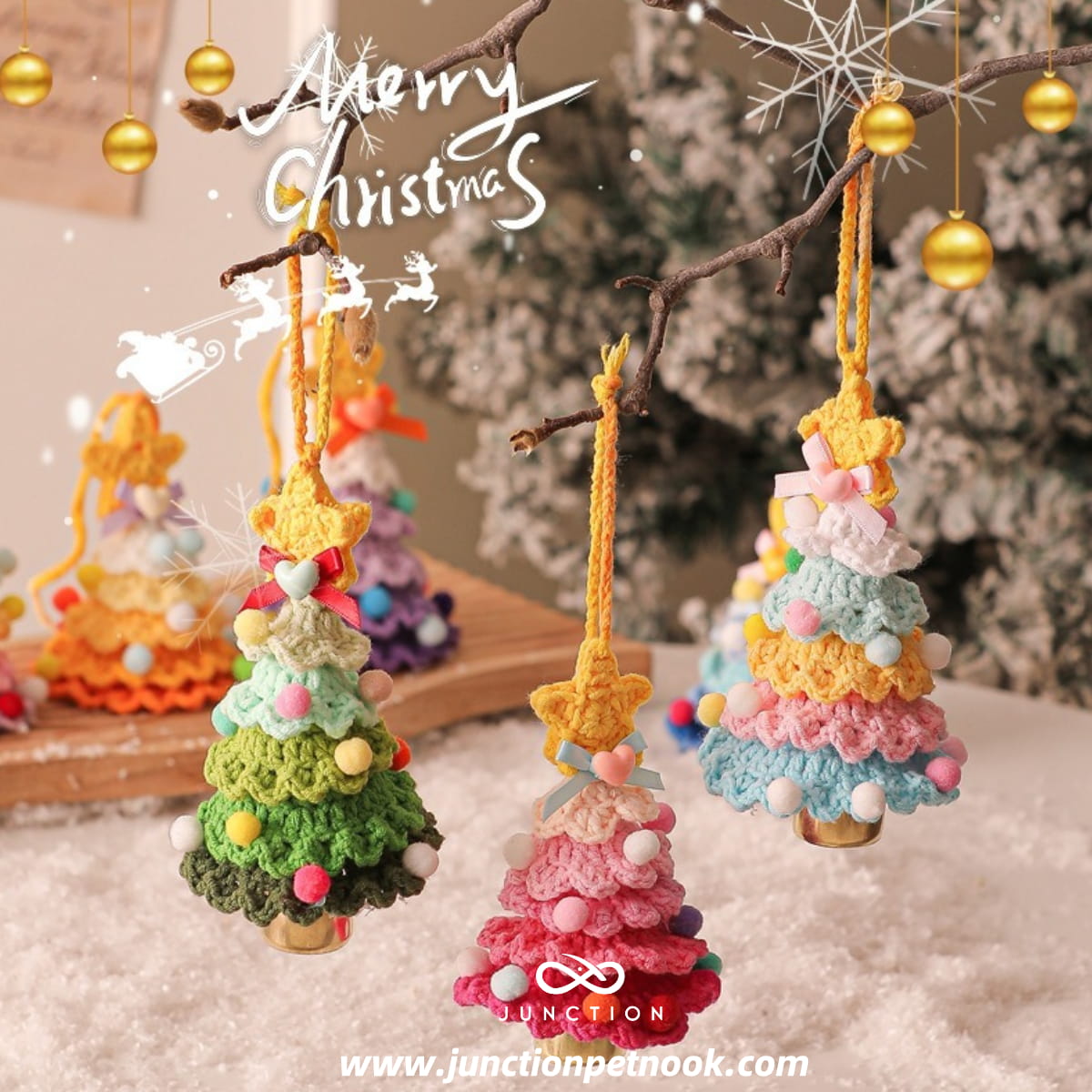 Christmas Bell Decorations-handmade christmas cards with bells