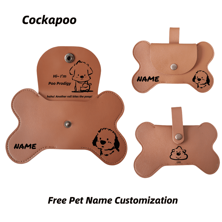 Cockapoo  stylish  poop bag holder UK