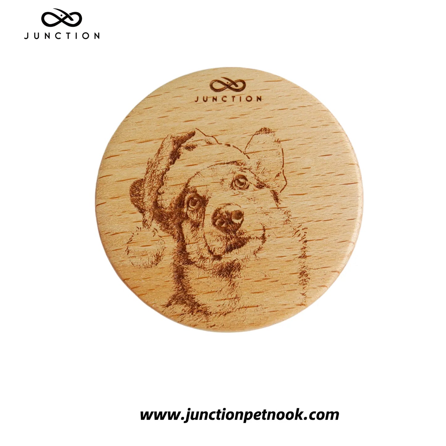 Corgi-Christmas-fridge-magnet-wooden-uk