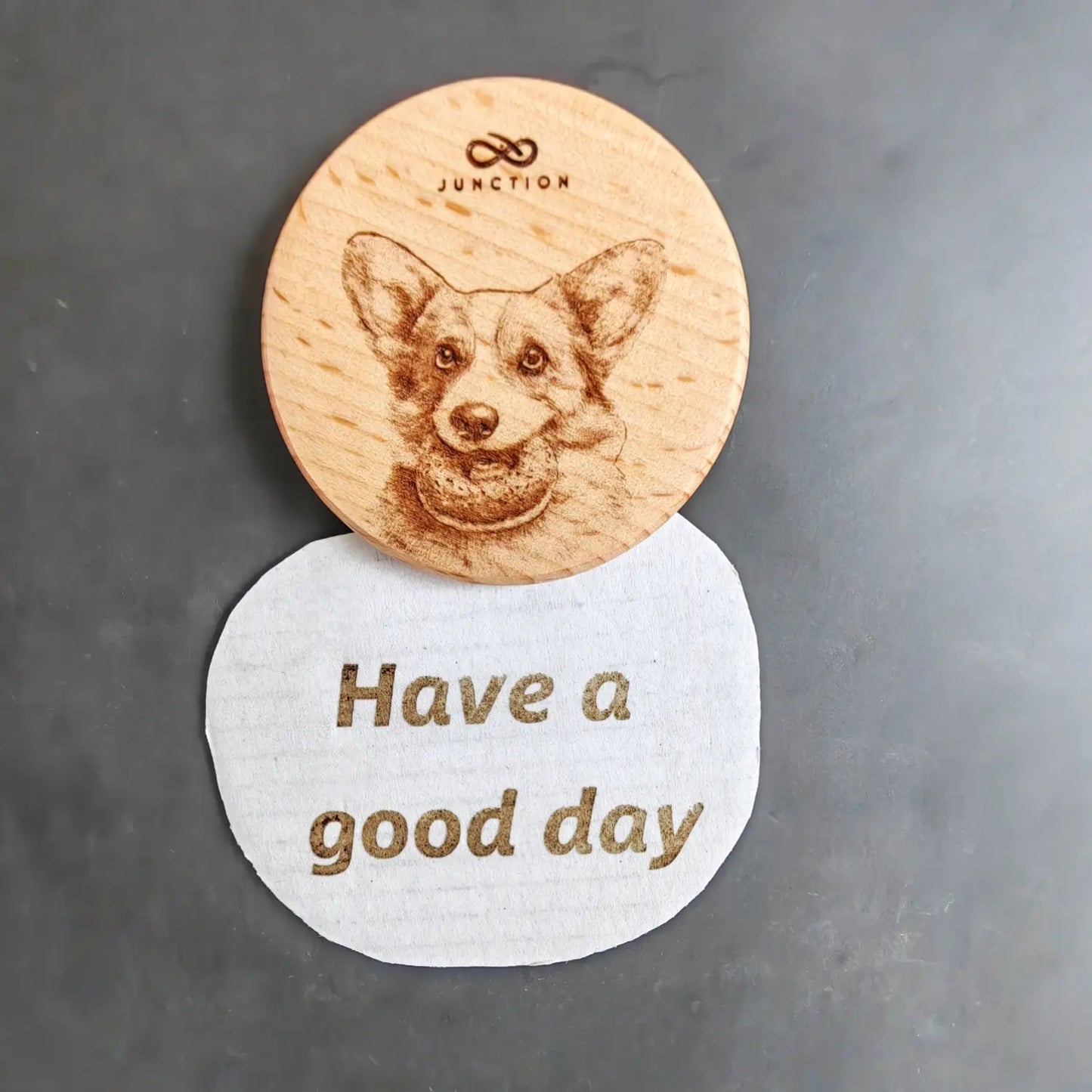 Corgi-donut-desk-magnet-wooden-uk