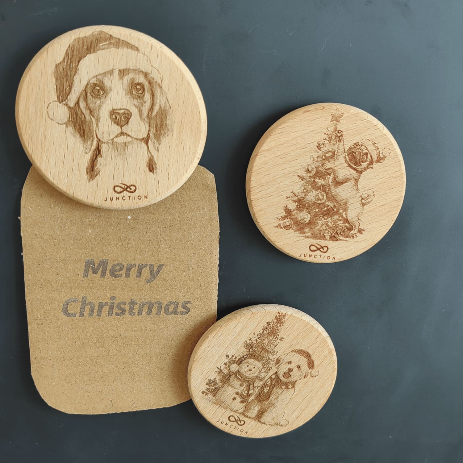 Cute Christmas Puppy