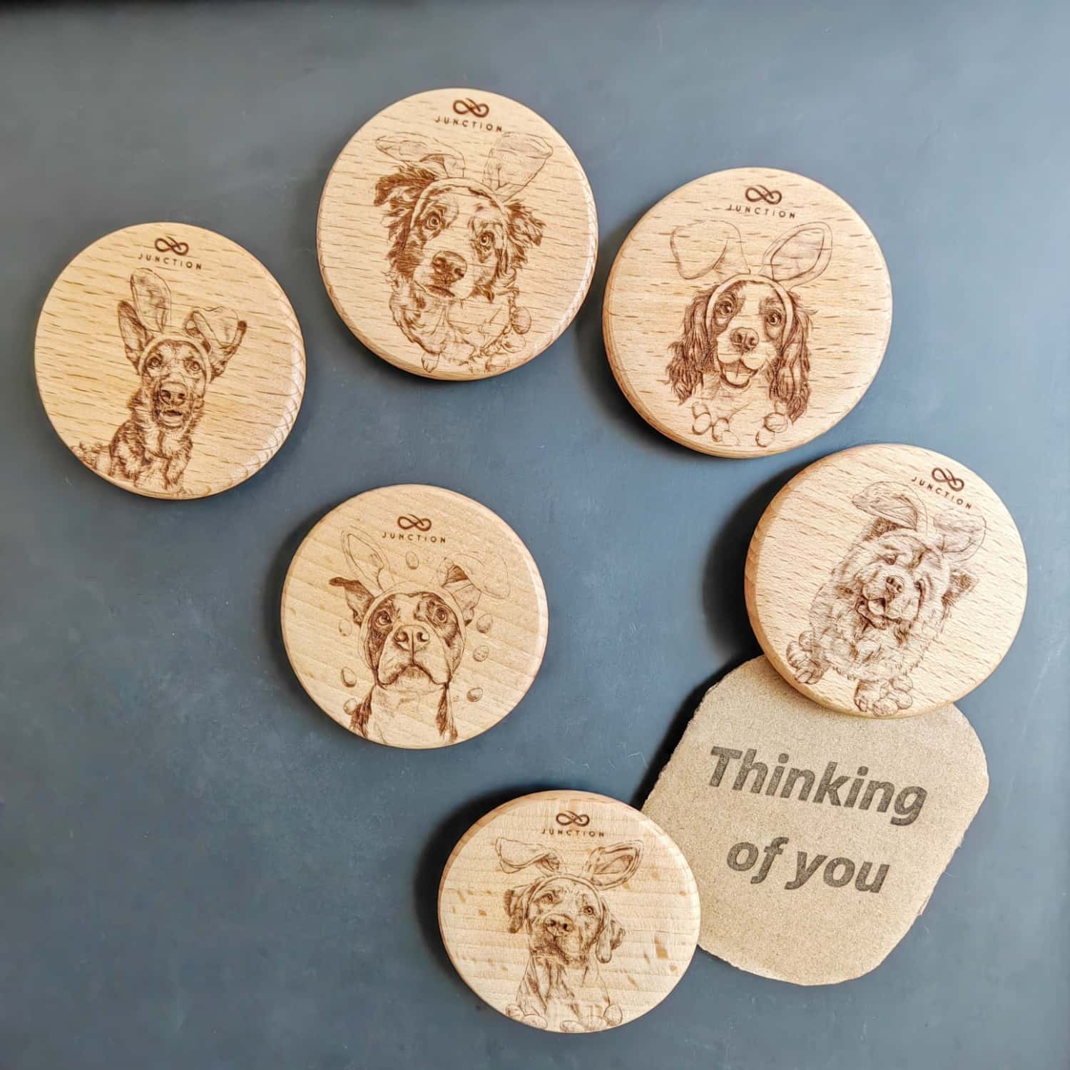  Eastert Cavalier-sustainable-pet-accessories-handcrafted-wood-fridge-magnet-eco-memorial-gift