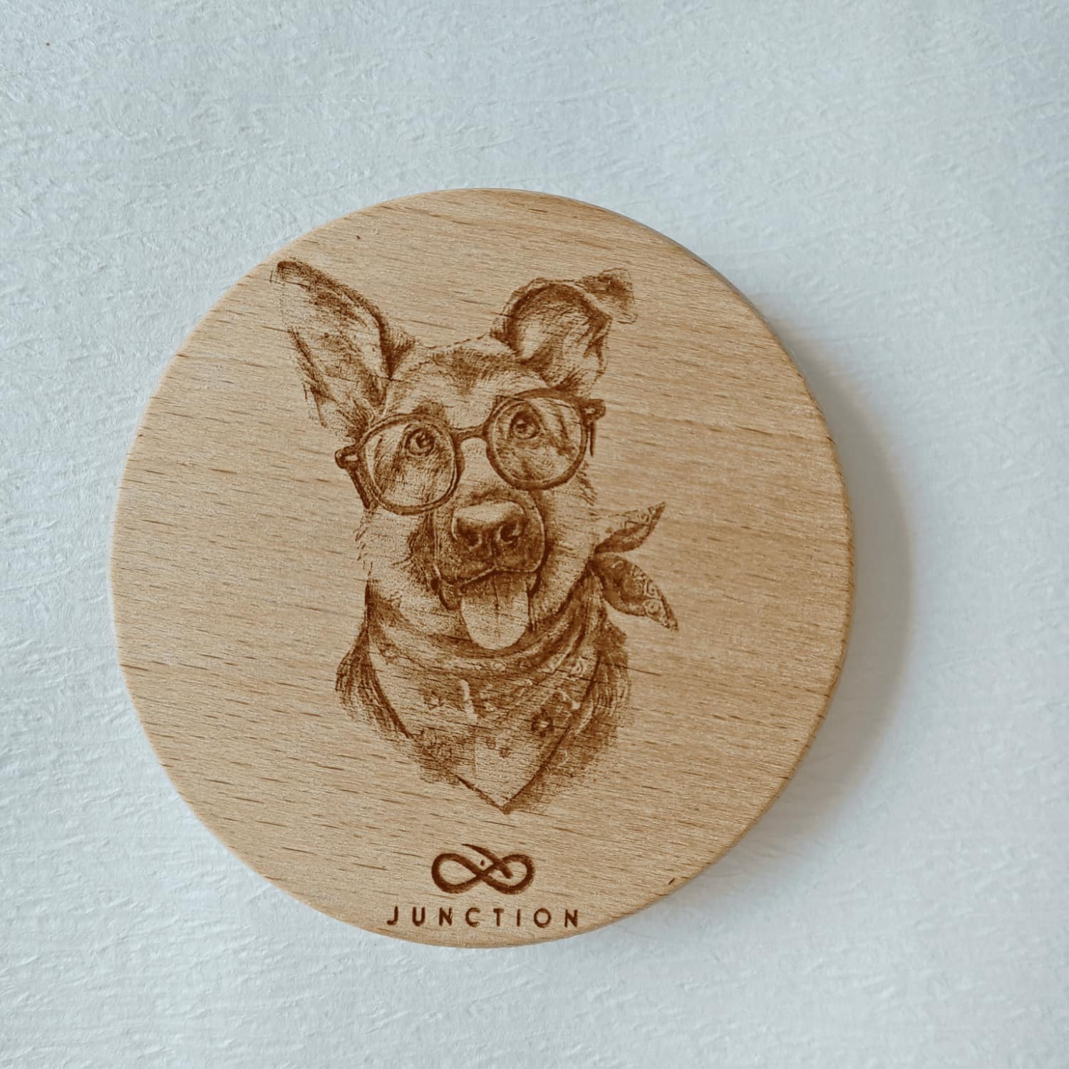 German Shepherd Christmas Gift-Note Magnets 