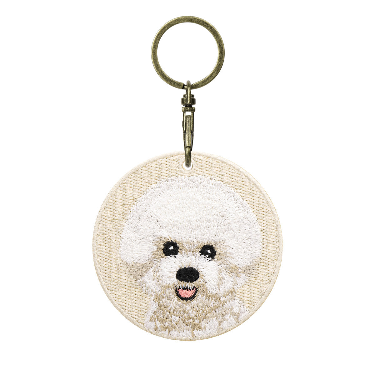 Gifts Suitable for Bichon Frise Owners——Backpack Keychain