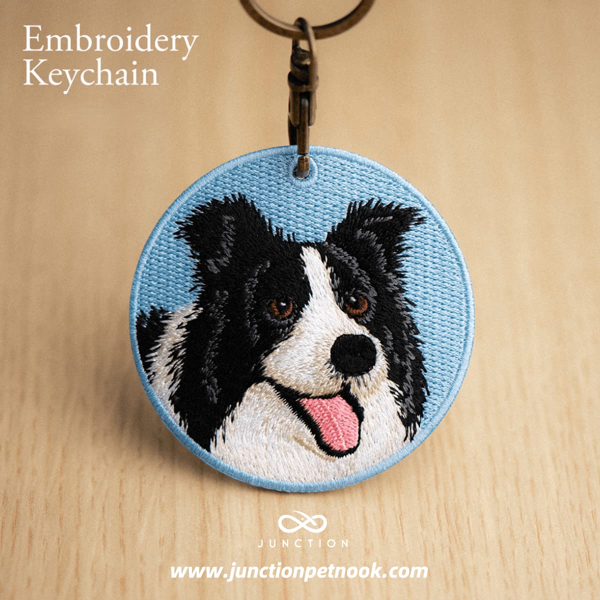 Gifts Suitable forBorder Collie Owners——Backpack Keychain