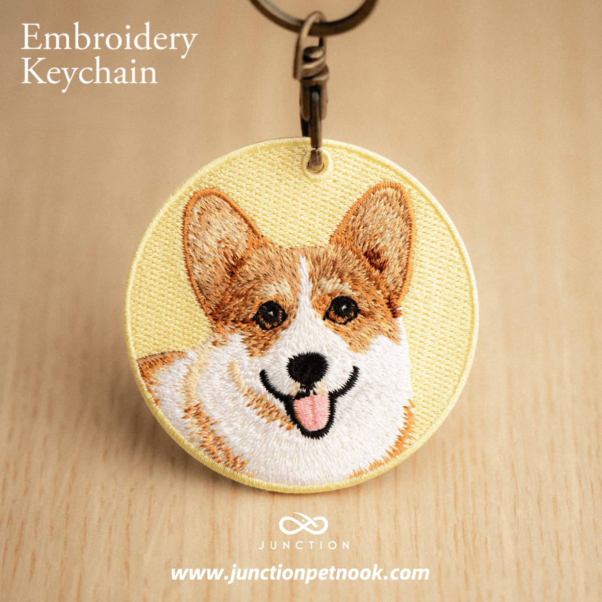 Gifts Suitable for Corgi Owners——Backpack Keychain