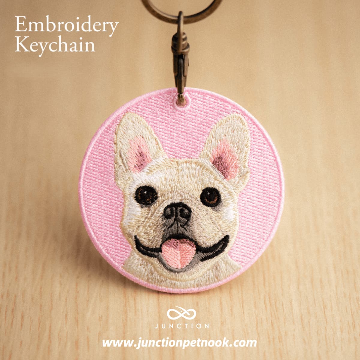 Gifts Suitable for French Bulldog Owners——Backpack Keychain