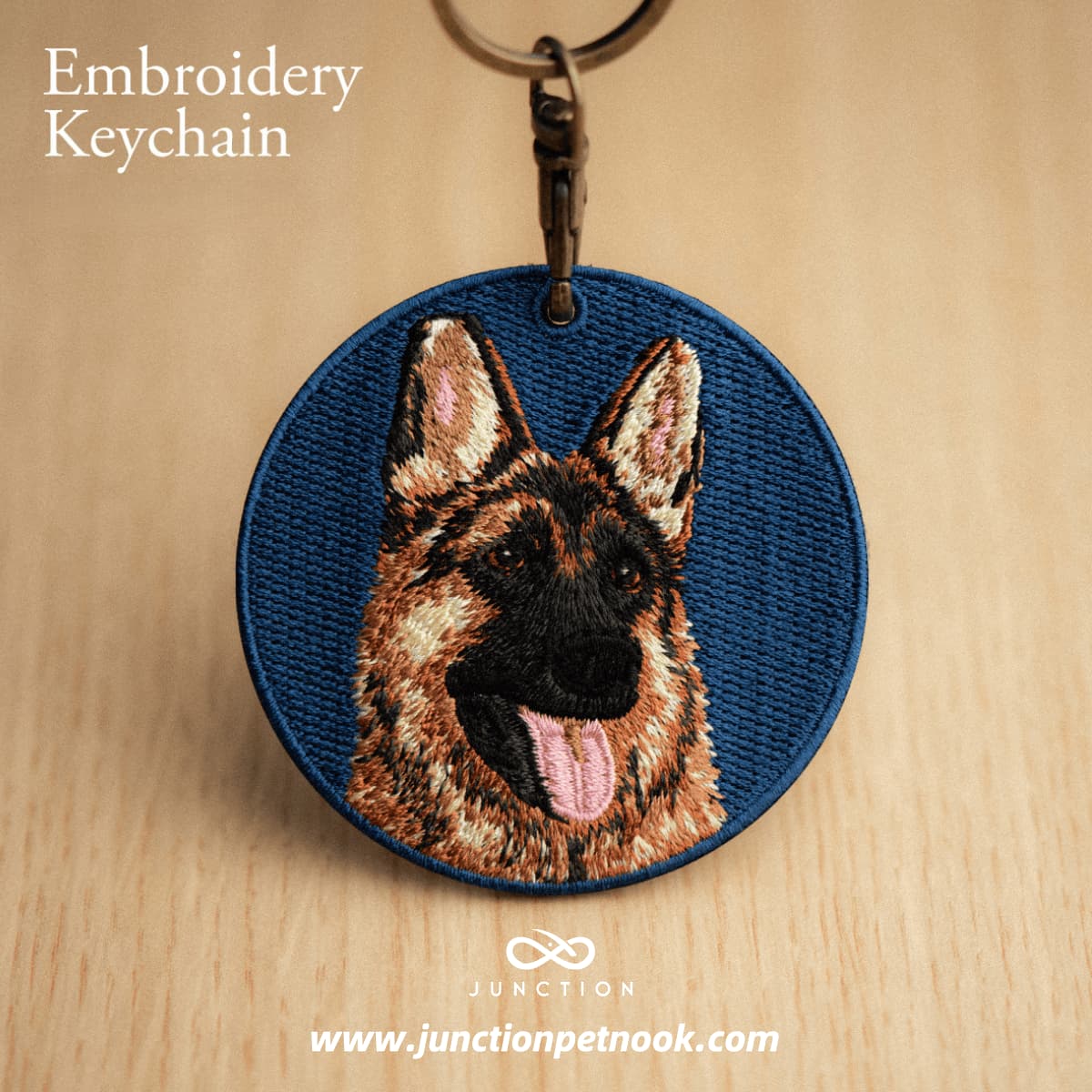 Gifts Suitable for German Shepherd Owners——Backpack Keychain