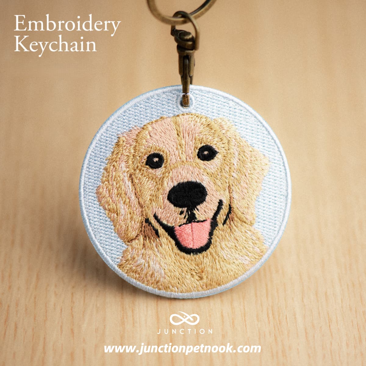 Gifts Suitable for Golden Retriever Owners——Backpack Keychain