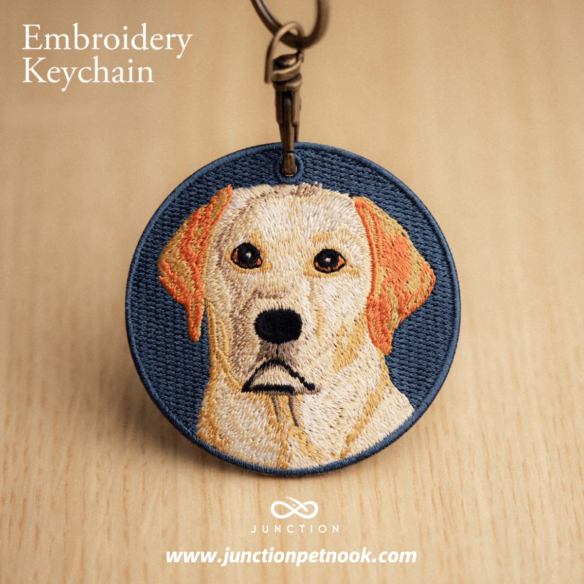 Gifts Suitable for Labrador Retriever Owners——Backpack Keychain