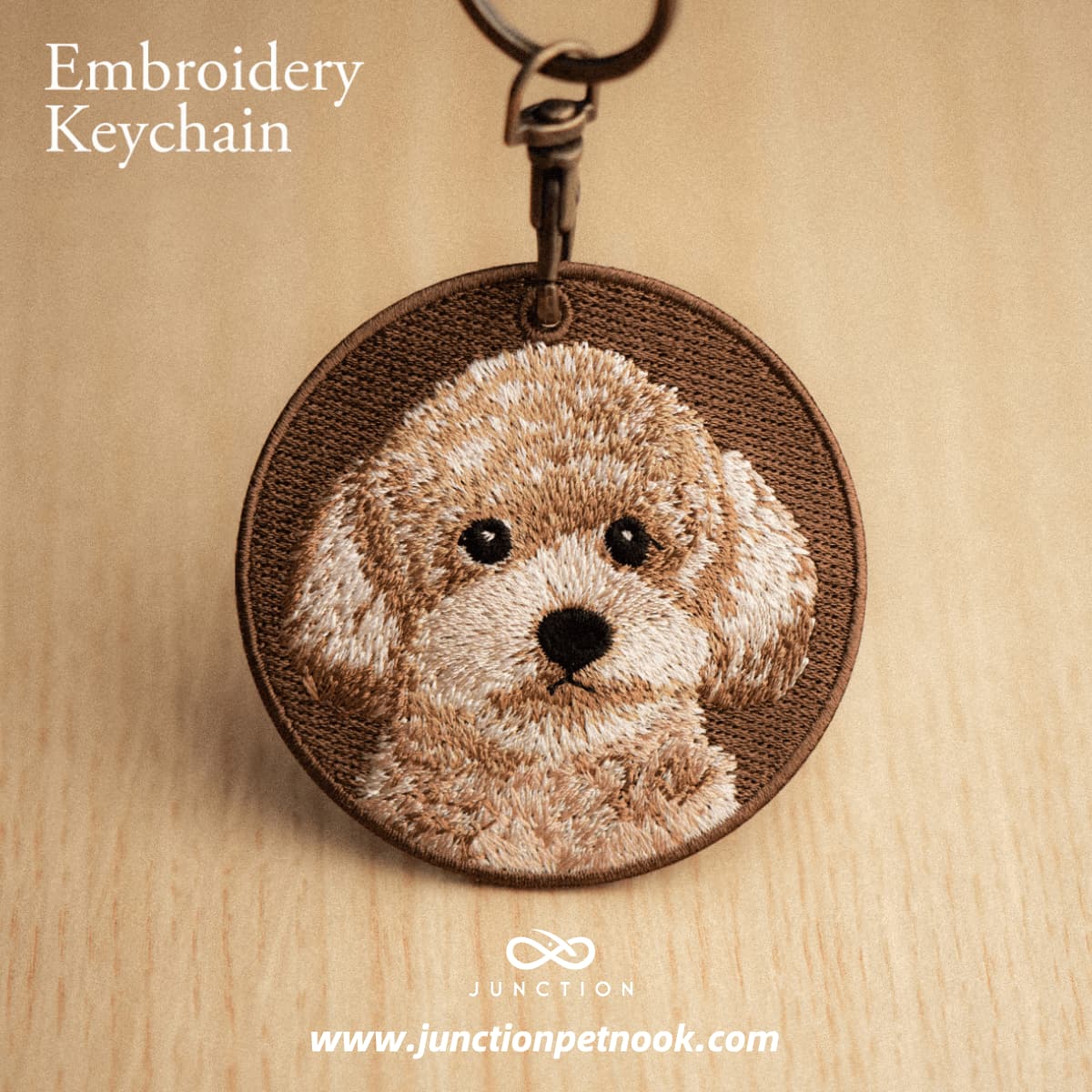Gifts Suitable for Poodle Owners——Backpack Keychain