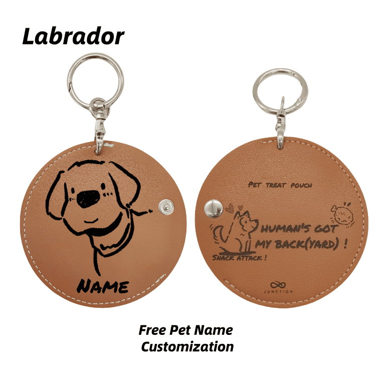  Labrador dog treat pouch for pocket UK
