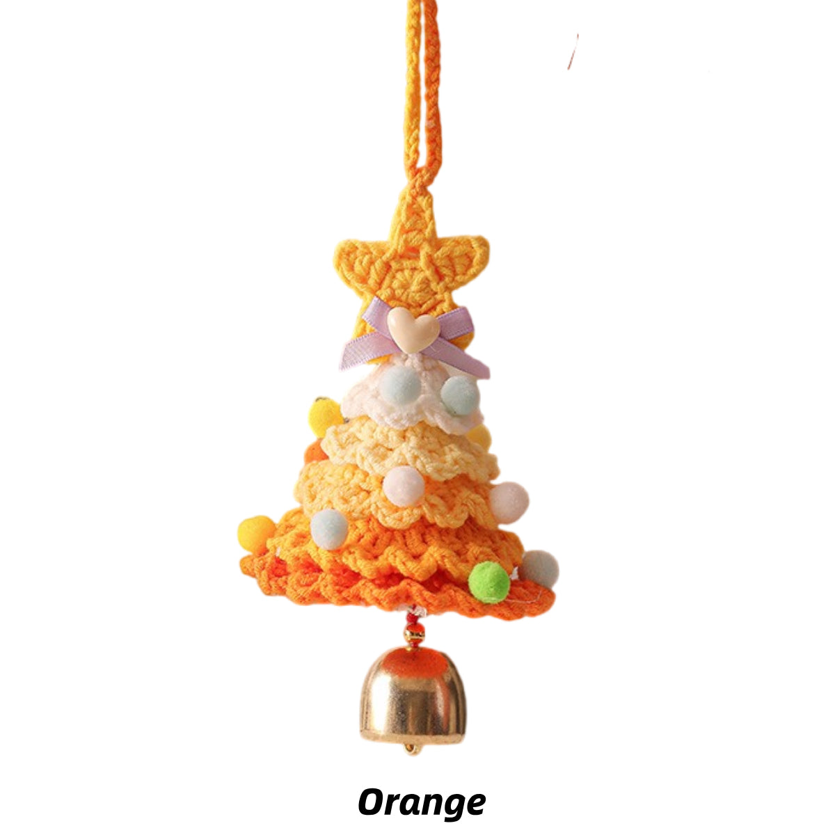 Orange Christmas Bell Decorations Exclusive 2025 Designs
