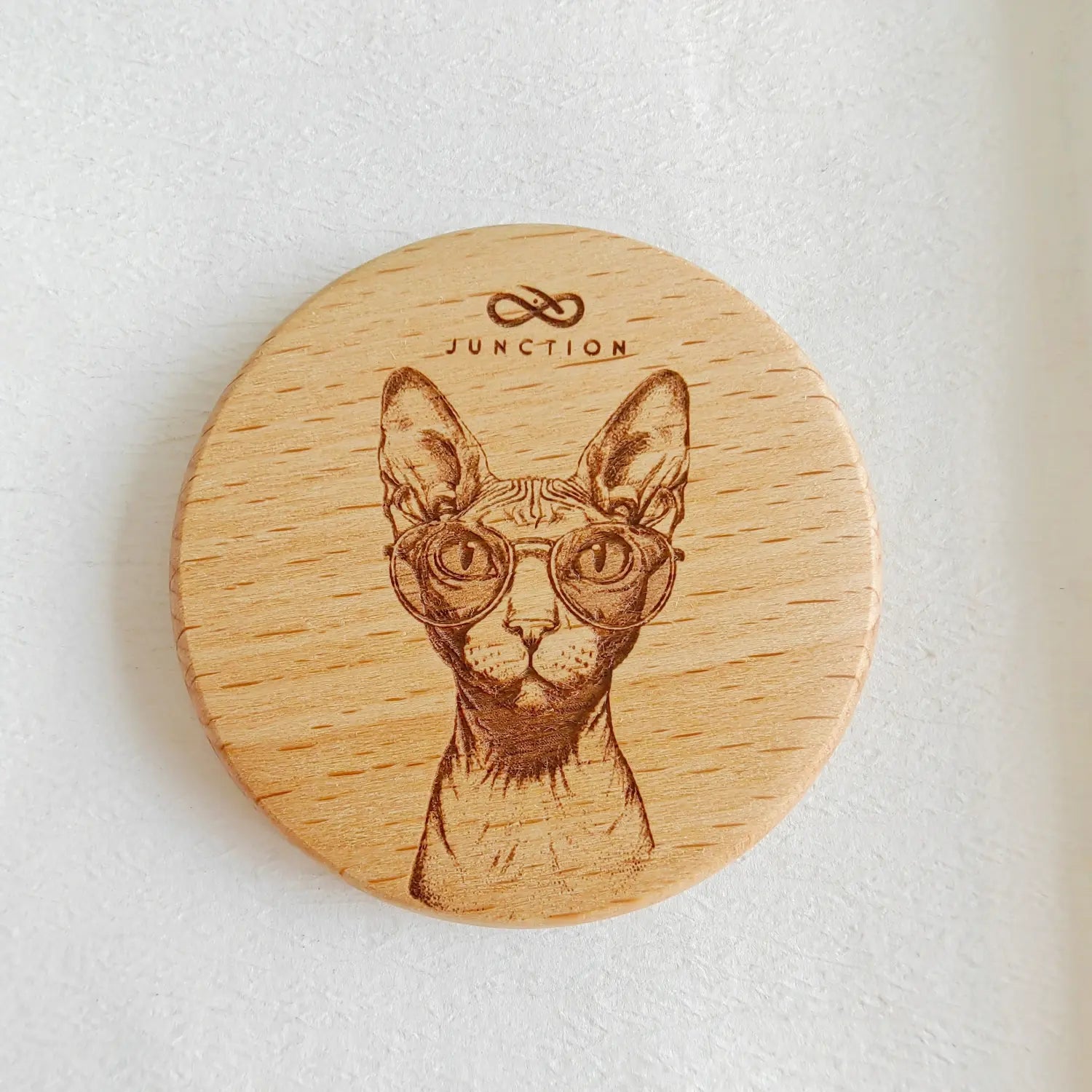 Sphynx-cat-cool-wooden-fridge-magnet-uk