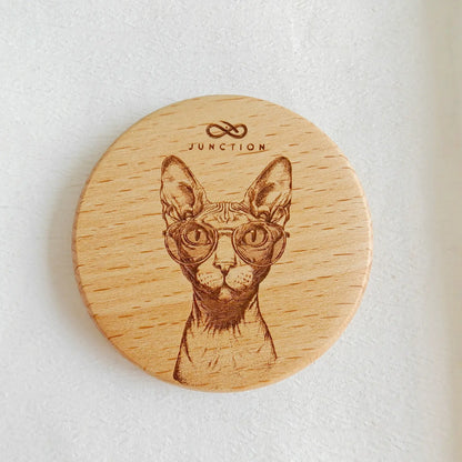 Sphynx-cat-cool-wooden-fridge-magnet-uk