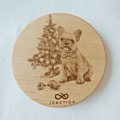 Sticky Note Magnet-French Bulldog