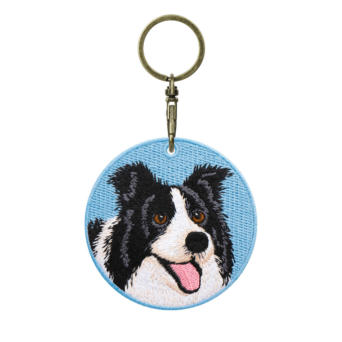 The Best Gifts for Friends Who Own Border Collie- Backpack Keychain