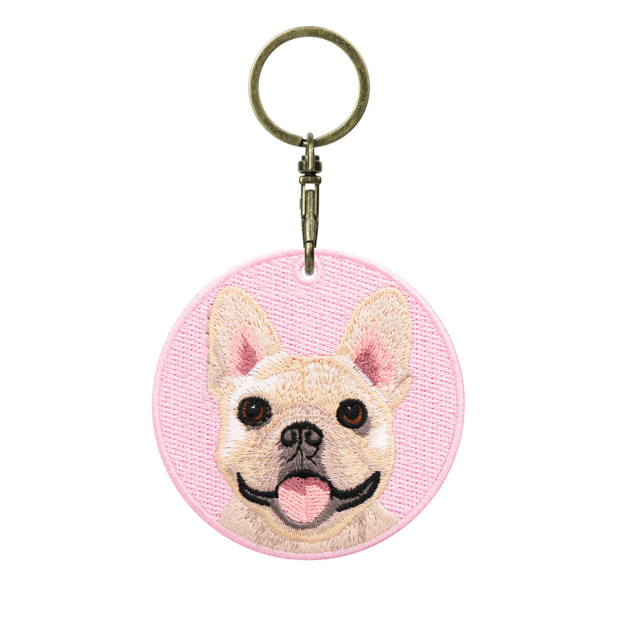 The Best Gifts for Friends Who Own French Bulldog- Backpack Keychain