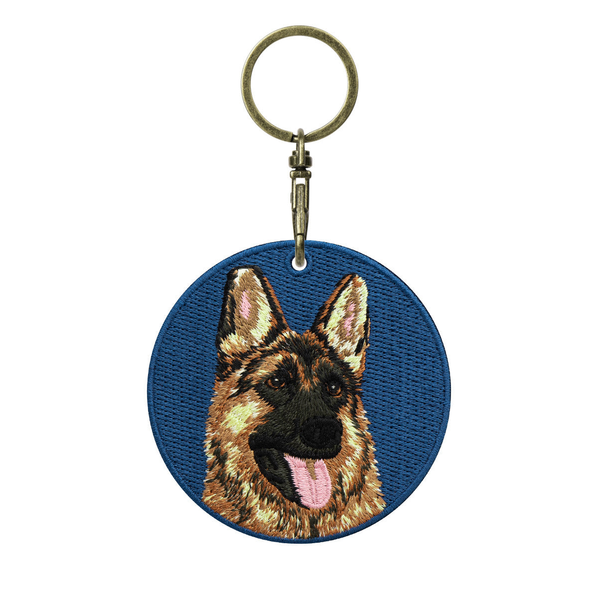 The Best Gifts for Friends Who Own German Shepherd- Backpack Keychain
