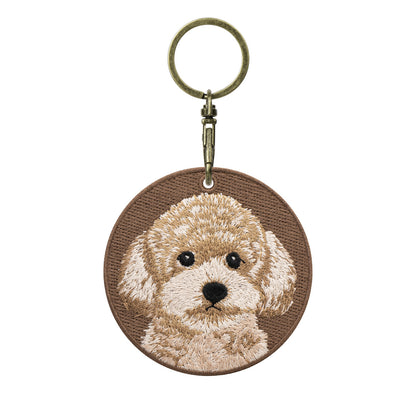 The Best Gifts for Friends Who Own Poodle - Backpack Keychain